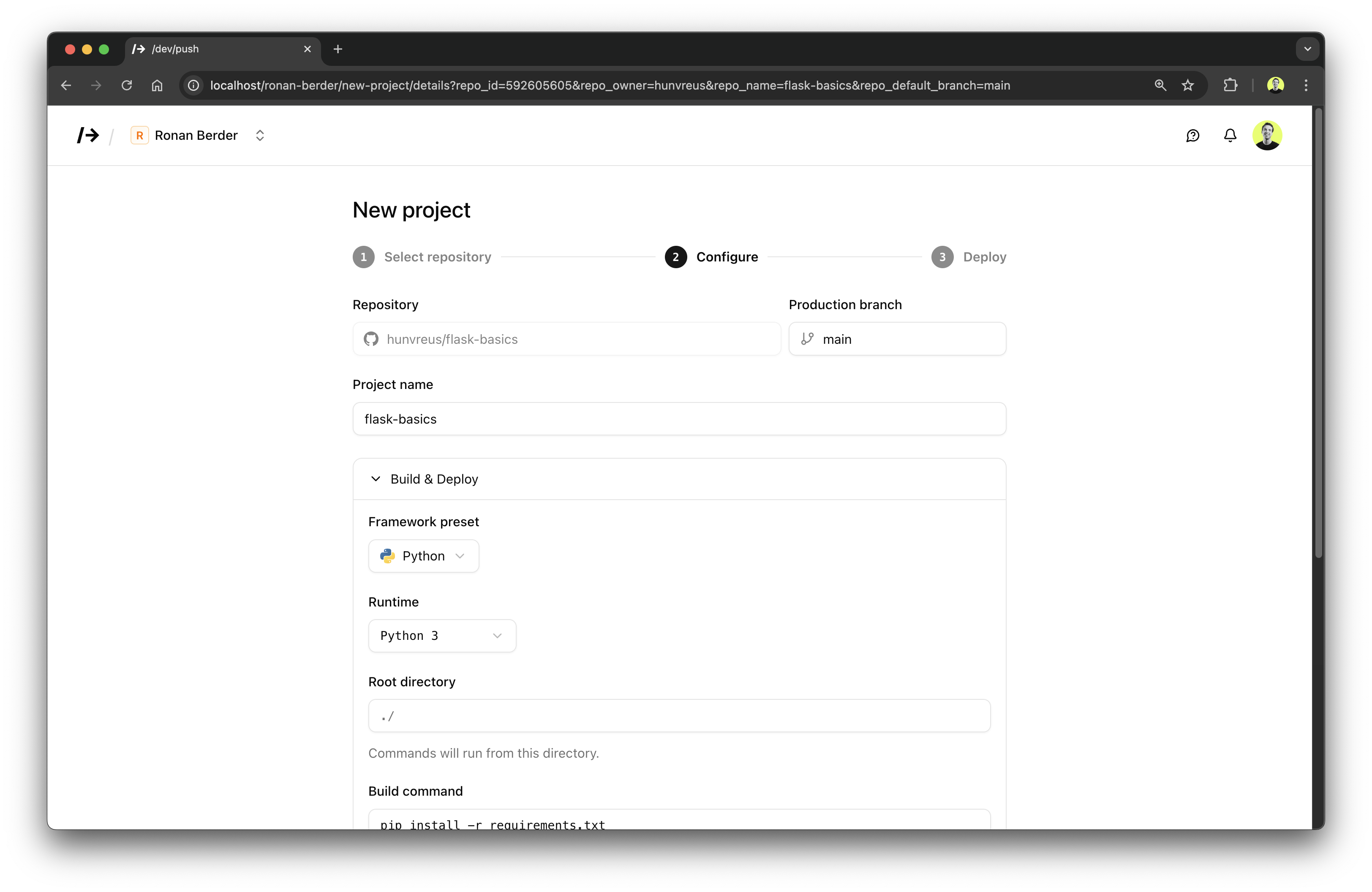 Project details